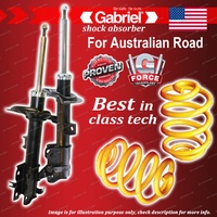 Front Gabriel Ultra Shocks + Lowered King Coil Springs for Nissan Murano Z50