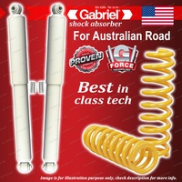 Rear Ultra LT Shocks + Raised King Coil Springs for Nissan Pathfinder R50 95-99