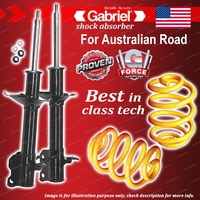 Rear Gabriel Ultra Shocks + Lowered King Springs for Nissan Pulsar N14 91-95