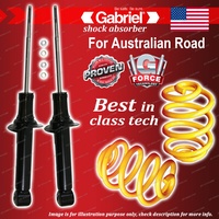 Rear Gabriel Ultra Shocks + Lowered King Springs for Nissan Pulsar N16 Sedan