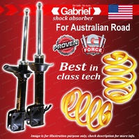 Rear Gabriel Ultra Shocks + Lowered King Springs for Subaru Impreza GG 02-07