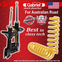 Front Gabriel Ultra Shocks + Raised King Springs for Subaru Impreza GG 02-07