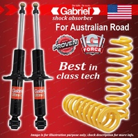 Rear Gabriel Ultra Shocks + Raised King Coil Springs for Subaru Outback AWD BP9