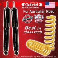 Rear Gabriel Ultra Shocks + Raised King Springs for Suzuki Grand Vitara 4WD SQ