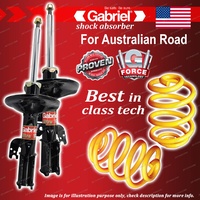 Front Gabriel Ultra Shocks + Lowered King Springs for Toyota Camry V4 ACV36R