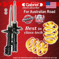 Front Gabriel Ultra Shocks Lowered King Springs for Toyota Celica ZZT231 99-05
