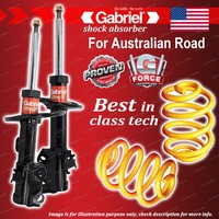 Front Gabriel Ultra Shocks + Lowered King Springs for Toyota Corolla ZRE182R