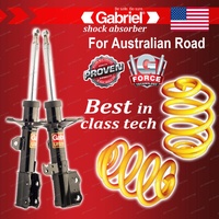 Front Gabriel Ultra Shocks + Lowered King Springs for Toyota Corolla ZZE122R