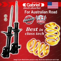 Front Gabriel Ultra Shocks + Lowered King Springs for Toyota Echo NCP10 12 13