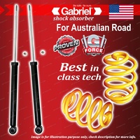Rear Gabriel Ultra Shocks + Lowered King Springs for Toyota Echo NCP10 12 13