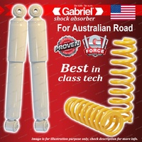 Rear Gabriel Ultra LT Shocks + Raised King Springs for Toyota RAV 4 ACA GSA 33