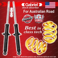 Rear Gabriel Ultra Shocks + Lowered King Coil Springs for Toyota Starlet EP91