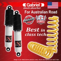 Front Gabriel Ultra Plus Shocks Raised 100-250KG Coils for Nissan Pathfinder R51