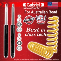 Front Gabriel Ultra Strut Cartridge Shocks + Raised Coils for Toyota Rav 4 SXA11