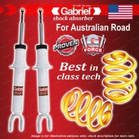 Front Gabriel Ultra Spring Seat Shocks Lowered Coils for Ford Falcon FG FGX Ute