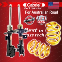 Front Gabriel Ultra Strut Shock Lowered King Coil for Mazda 3 BM Sedan Hatchback