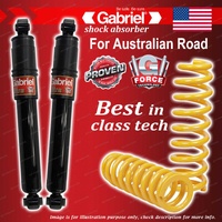 Rear Gabriel Ultra Shocks + Raised King Coils for Ford Falcon FG FGX Sedan 08-16