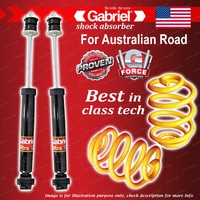 Rear Gabriel Guardian Shocks + Super Low King Coil for Ford Fairlane ZK ZL 82-88
