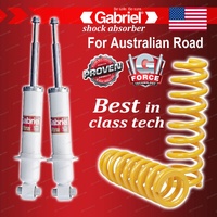 Rear Gabriel Ultra Spring Seat Shocks + Raised King Coil for Holden Commodore VE
