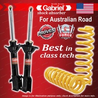 Rear Gabriel Ultra Strut Shocks + STD King Coils for Subaru Impreza GD 02-07