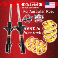 Rear Gabriel Ultra Strut Shocks + Lowered King Coils for Subaru Impreza WRX GC