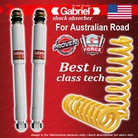 Rear Gabriel Ultra LT Shocks + STD King Coils for Nissan Patrol Y62 2/13-on