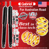 Rear Gabriel Ultra Shocks + Super Low King Coils for Holden HQ HJ HX HZ 71-80