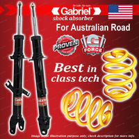 Front Gabriel Ultra Strut Shocks + Super Low King Coils for Ford Territory SY
