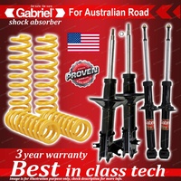 4 x STD Gabriel Shock + Coil Spring for Mitsubishi Lancer CE Sedan Coupe 96-9/03