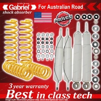4 x Raised Gabriel Shock + Coil Spring for Land Rover Discovery Series 1 All V8