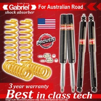 4 x STD Gabriel Shock + Coil Spring for Holden Commodore VB VC VH VK VL 6CYL