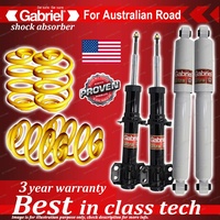 4 x Lowered Gabriel Shock + Coil Spring for Ford Territory SY Series II AWD