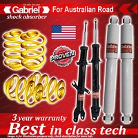 4 x Lowered Gabriel Shock + Coil Spring for Ford Territory SY SZ RWD 07-On