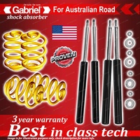 4 x Lowered Gabriel Shock + Coil Spring for Toyota MR2 SW20 Sports Coupe