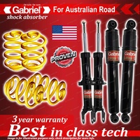 4 x Lowered Gabriel Shock + Coil Spring for Ford Fairlane Falcon BA BF 02-07