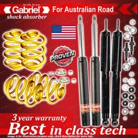 4 x Ultra Low Gabriel Shock + Coil Spring for Holden Commodore Ute VG 6CYL 90-93