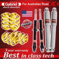 4 x Lowered Gabriel Shock + Coil Spring for Ford Territory SX SY RWD 2004-9/2007