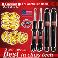 4 x Lowered Gabriel Shock + Coil Spring for Ford Falcon BF BFII Sedan 7/07-4/08