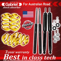 4 x Lowered Gabriel Shock + Coil Spring for BMW 3 Series E30 323 1983-1991