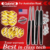 4 x Lowered Gabriel Shock + Coil Spring for BMW 3 Series E30 318 1983-1991