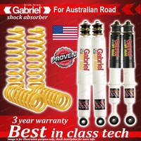 Front Rear Gabriel Shocks + STD King Coils for Toyota Landcruiser 200 Series