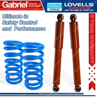 Rear Gabriel Guardian Shocks Lovells Springs for Mitsubishi Colt RA RB RC RD RE