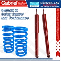 Rear Gabriel Guardian Shocks Lovells Springs for Holden HQ HJ HX HZ WB V6 Sedan