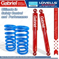 Rear Sport Low Gabriel Shocks Lovells Springs for Holden Commodore VC VH HD susp