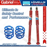 Rear Sport Low Gabriel Guardian Shocks Coil Spring for Holden Commodore VT VX VY