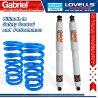 Rear Raised Gabriel Ultra PLUS Shocks Coil Springs for Landcruiser FJ HDJ80 81