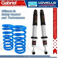 Front Gabriel Ultra PLUS Shocks Lovells Springs for Prado GRJ KZJ KDJ RZJ120 V6