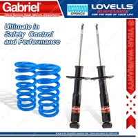 Rear Gabriel Ultra Shocks + Lovells Springs for Volkswagen Golf Type III 1H VR6