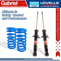 Rear STD Gabriel Ultra Shocks + Lovells Springs for Nissan Pulsar N15 SSS