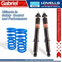 2 Front STD Gabriel Ultra Shocks + Lovells Springs for Toyota Prado RZJ95 VZJ95